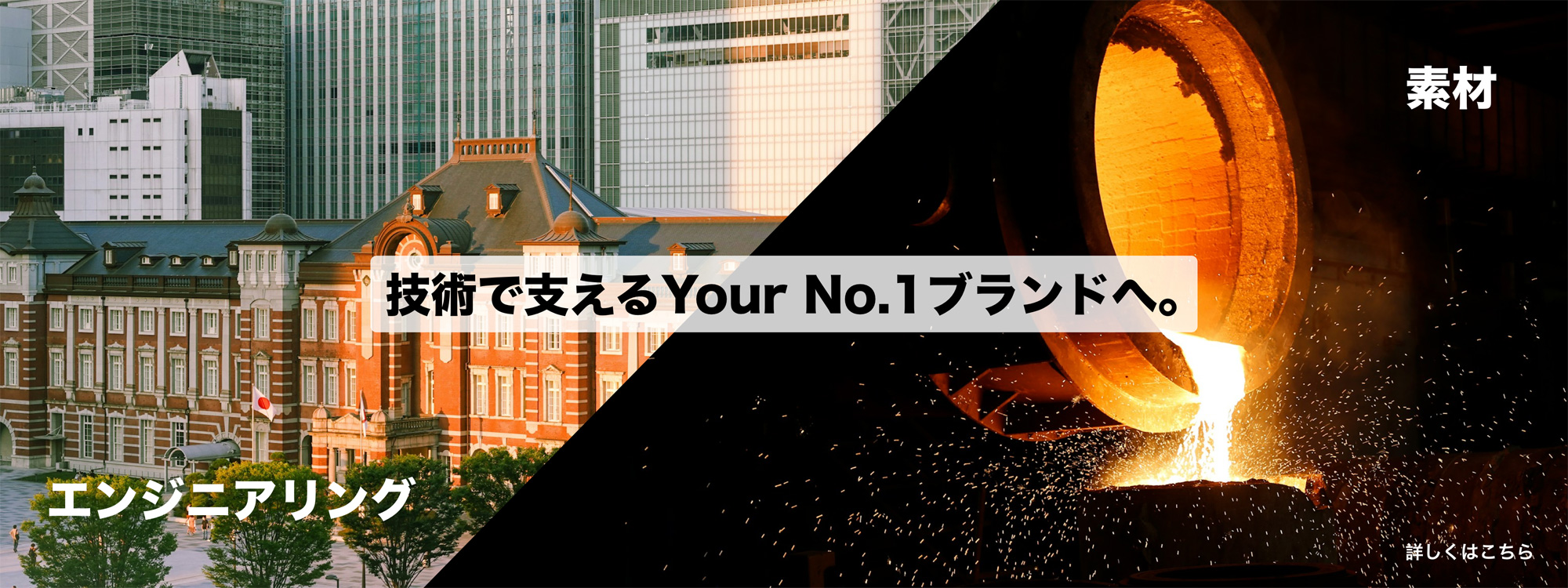 機械と素材の技術で支えるYour No.1ブランドへ。